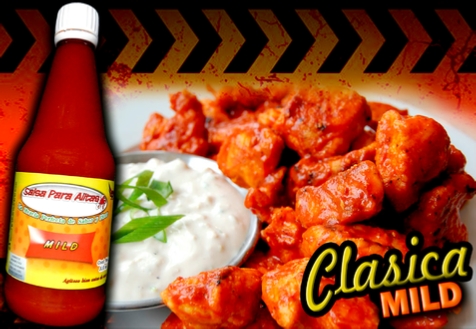 salsa para alitas con un toque de apio